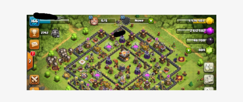 Clash Of Clans Th11 Base Share - Clash Of Clans, transparent png #7893115