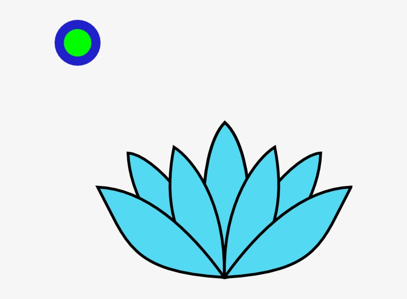 Lotus Flower Easy Drawing, transparent png #7893590