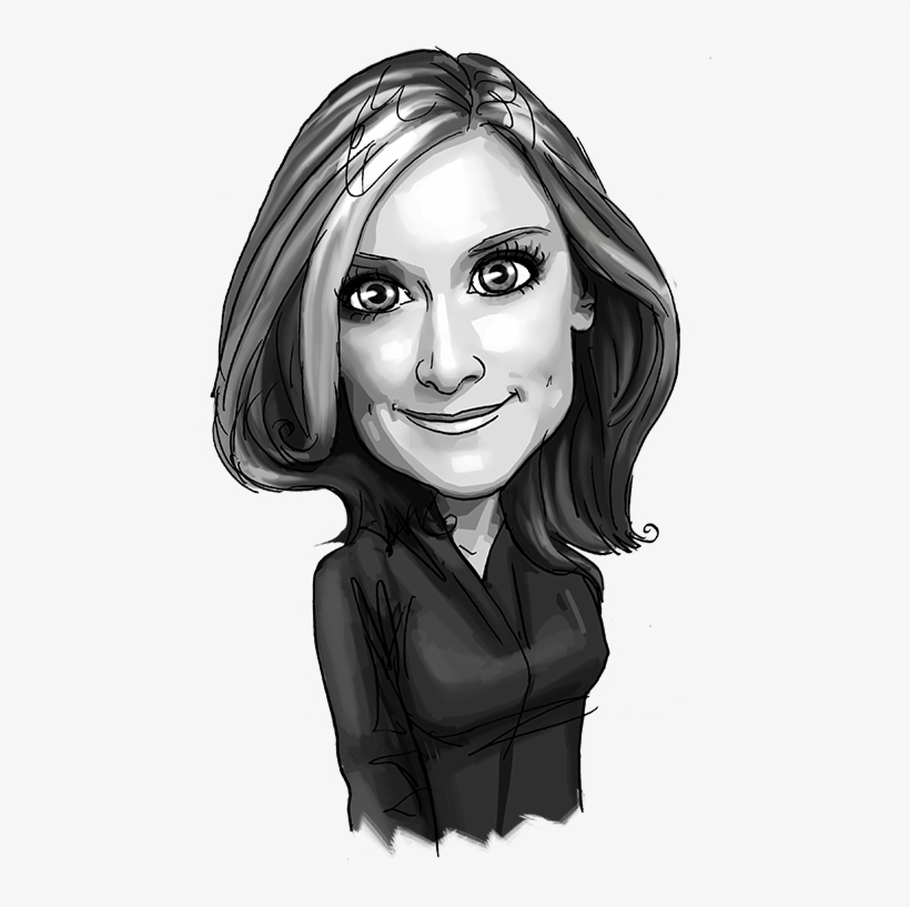 Angela Ahrendts - Illustration, transparent png #7894337