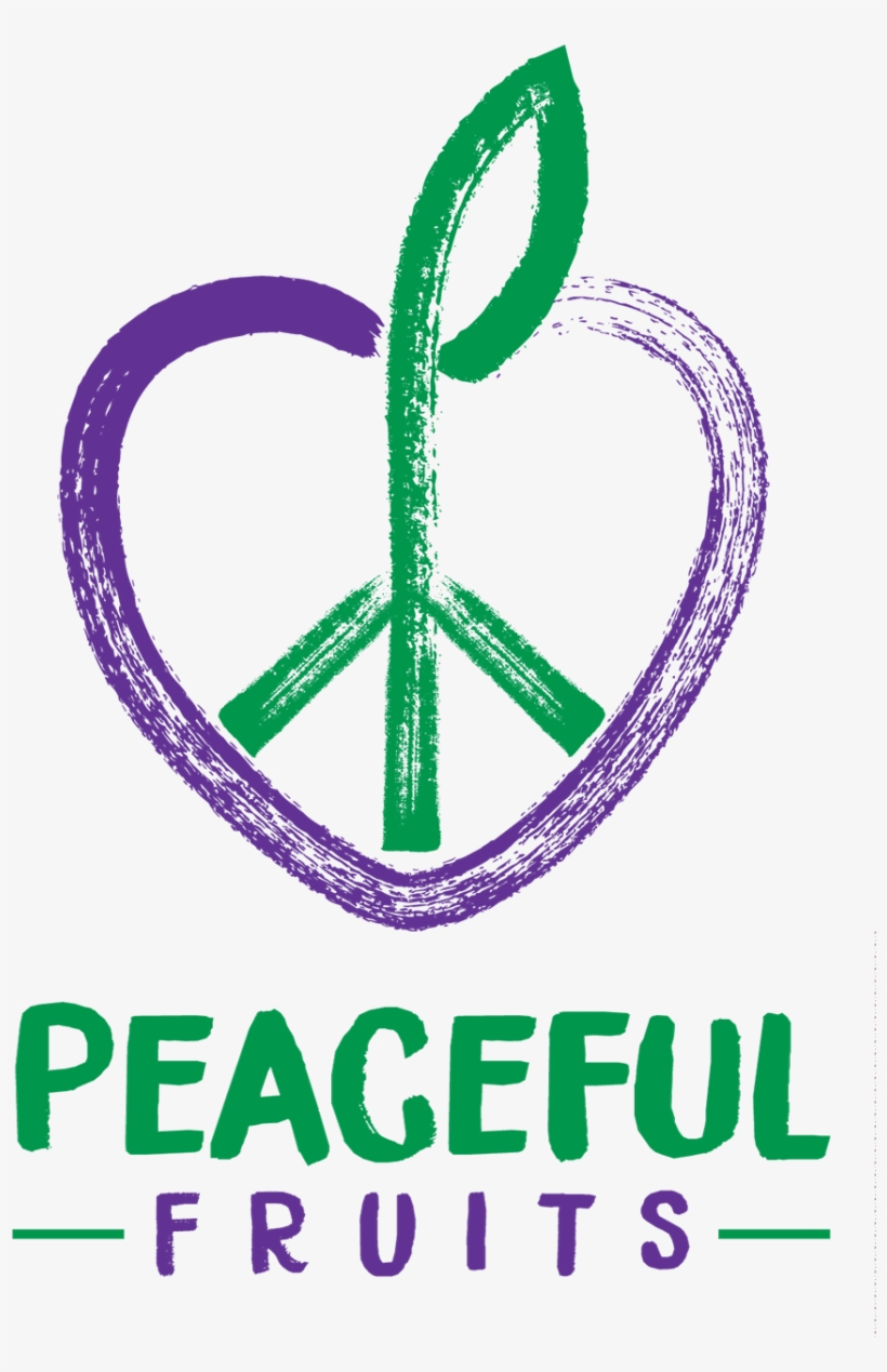 Full Logo Peaceful Fruits - Peace, transparent png #7894821