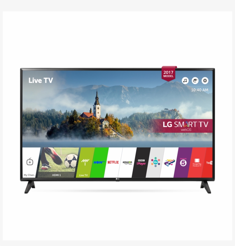 Lg 43uj630v, transparent png #7895359