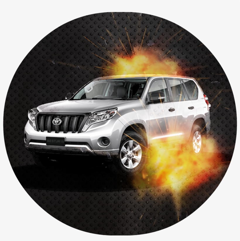 Antiblast - Toyota Land Cruiser, transparent png #7896075