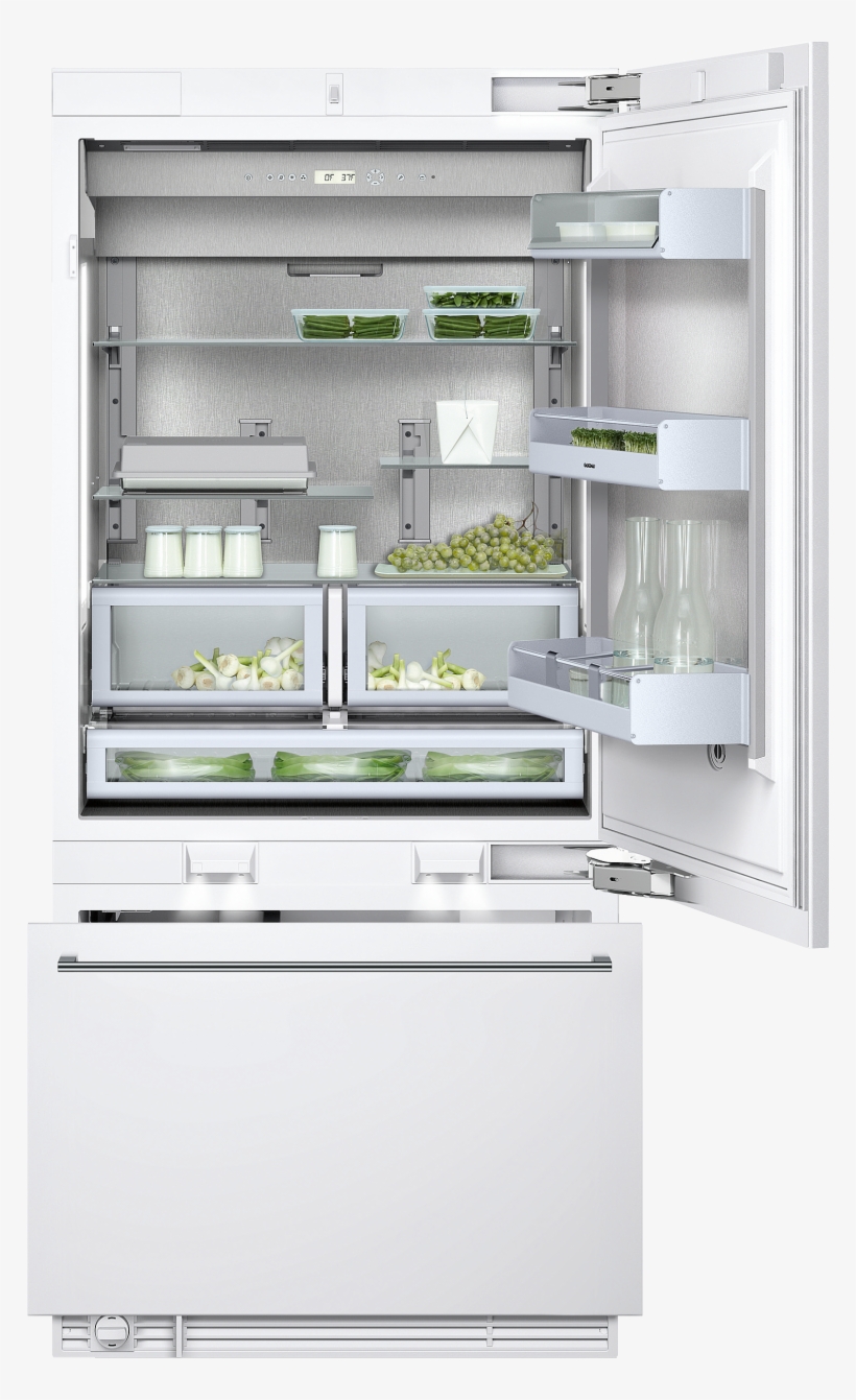 Gaggenau Vario Fridge-freezer Combination 400 Series - Gaggenau Rb 492 301, transparent png #7896820