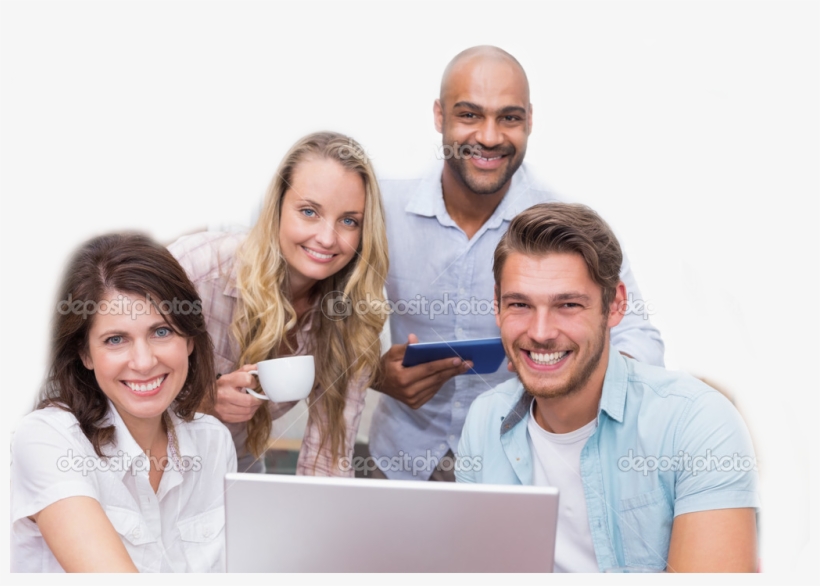 Depositphotos 81723984 Stock Photo Businesspeople Looking - Social Group, transparent png #7896950