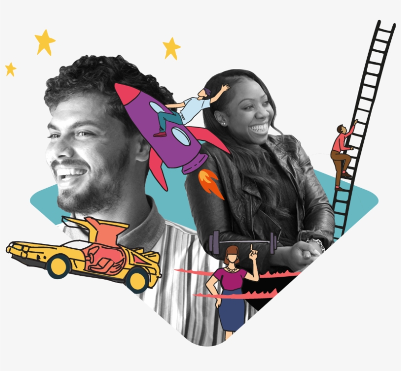 Building A Fairer Society By Supporting Diverse Founders - Illustration, transparent png #7897902