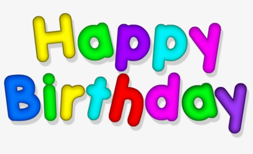 Free Png Happy Birthday Transpa Multlor Images, transparent png #7898014
