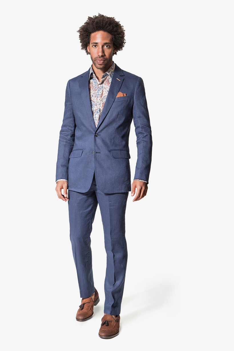 Custom Linen Suits Costume En Lin, Linen Suits For - Tuxedo, transparent png #7898018