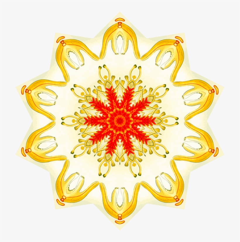 Color Flower Rangoli Drawing Free Commercial Clipart - Rangoli Drawing, transparent png #7898087