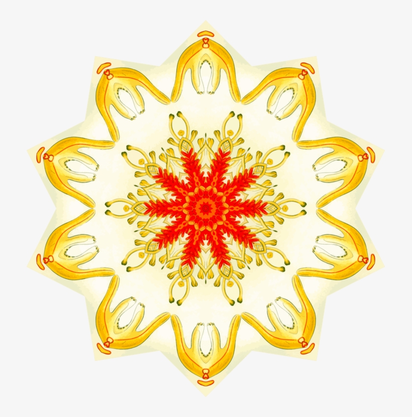 Color Flower Rangoli Drawing Free Commercial Clipart - Rangoli Drawing, transparent png #7898087