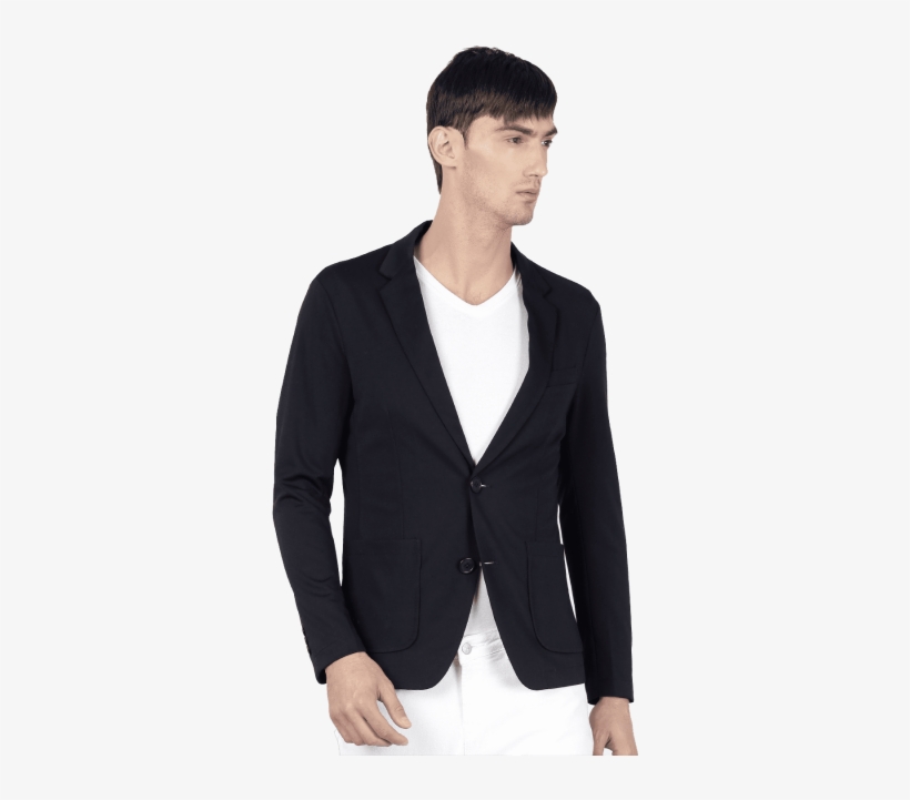Coat Black Png - Blazer, transparent png #7898302