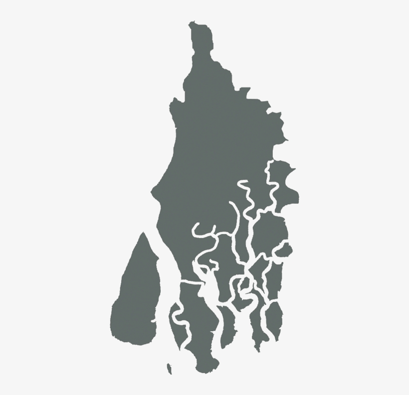 Mathurapur Map - Silhouette, transparent png #7899234