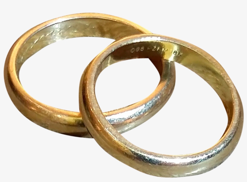 Golden Rings Png Image - Engagement Ring, transparent png #7899353