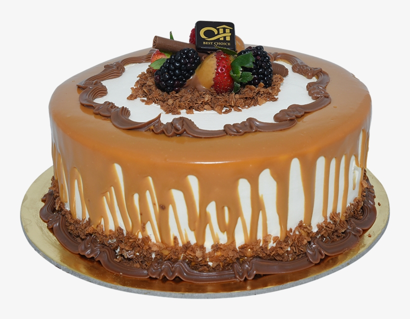 Caramel Cake - Birthday Cake, transparent png #7899887