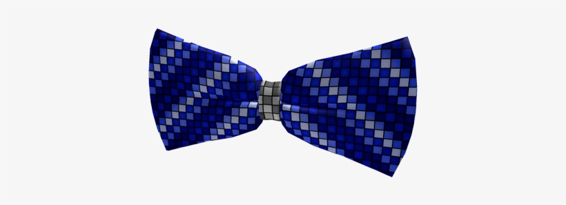 Midnight Blue Checkered Bow Tie Roblox Blue Bow Tie Free