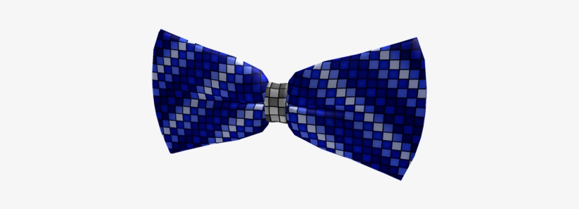 Midnight Blue Checkered Bow Tie Roblox Blue Bow Tie Free Transparent Png Download Pngkey - black bow tie t shirt roblox