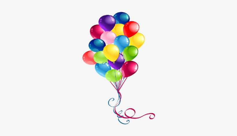 Amazing Clipart Birthday Balloons Party Balloons Party - Transparent Background Party Balloons Clipart, transparent png #790130