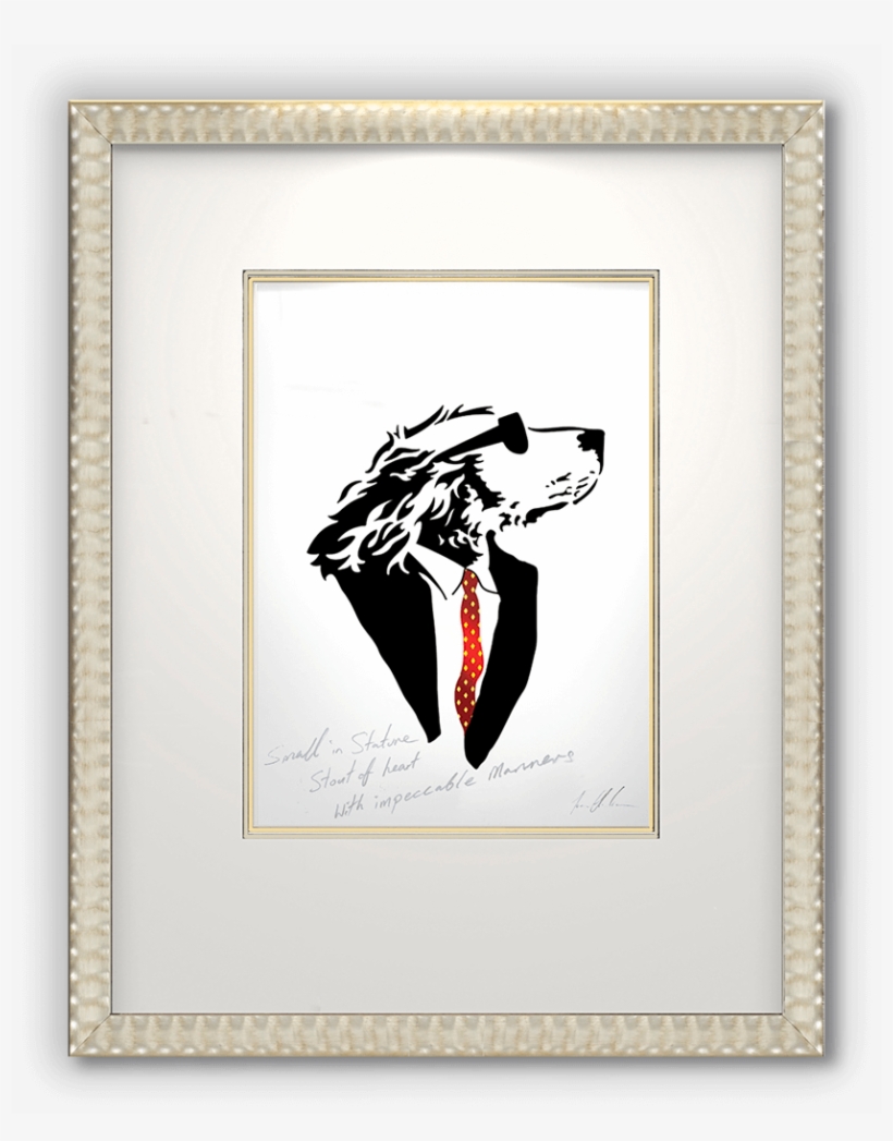 This Artwork Is Available As A Limited Edition Giclee - Dog, transparent png #790264