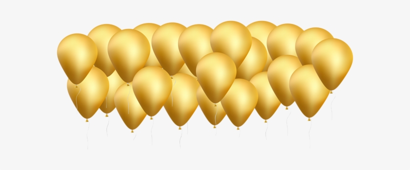 Picture Stock Balloons Png Clip Art Image Gallery Yopriceville - Gold Balloons Transparent, transparent png #790291