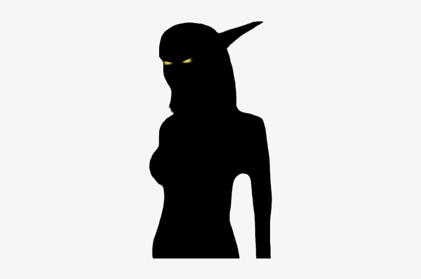 Mystique, The Shen'dralar Highborne - Silhouette, transparent png #790370