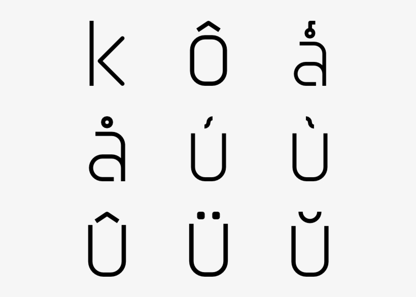 Alphabet And Symbols - Icon, transparent png #790575