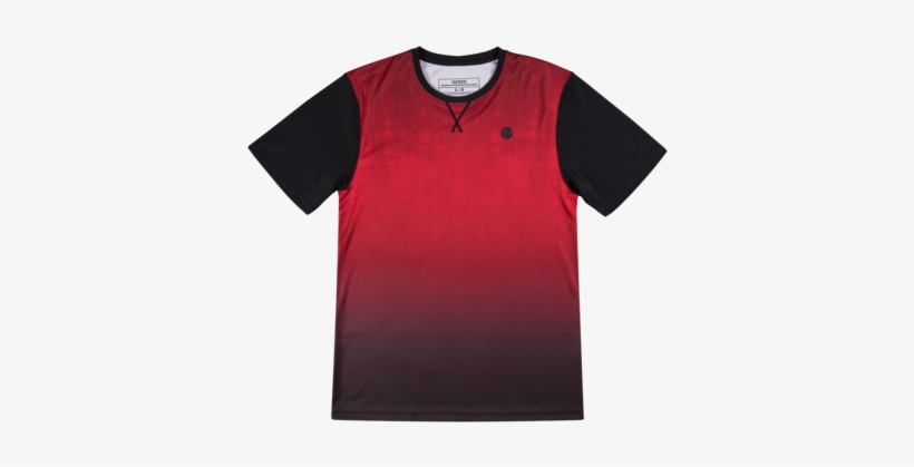 Sombrio Men's Renegade Jersey, Deep Red Tie Dye - Active Shirt, transparent png #790685