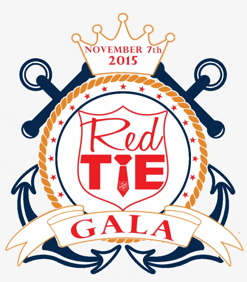 Red Tie Gala Logo 2015 - Conseil Régional De San Pedro, transparent png #790850