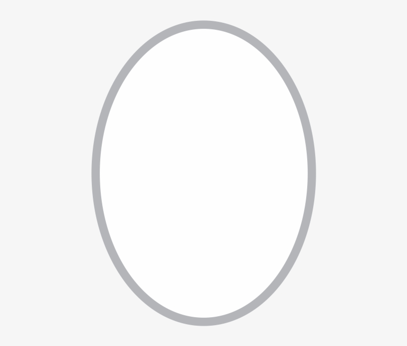 Recommended Face Shapes - Круглая Рамка Серая Png, transparent png #790986