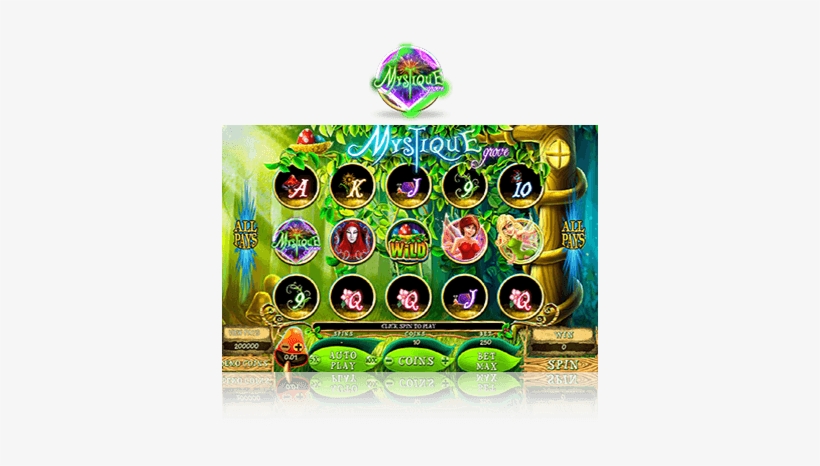 The Mystique Grove Slot Game In Action - Игровой Автомат Mystiquegrove, transparent png #791055