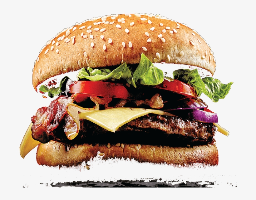 Hamburguesa Fondo Negro, transparent png #791483