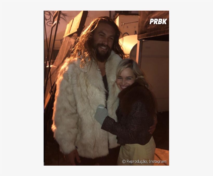 De "game Of Thrones\ - Emilia Clarke E Jason Momoa, transparent png #791668