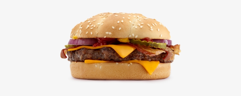 Mcdonalds Burger Png - Cheese And Bacon Mcdonald's, transparent png #791696