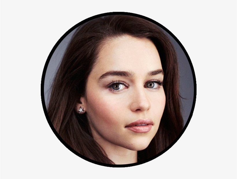 About - Emilia Clarke Dark Hair, transparent png #791982