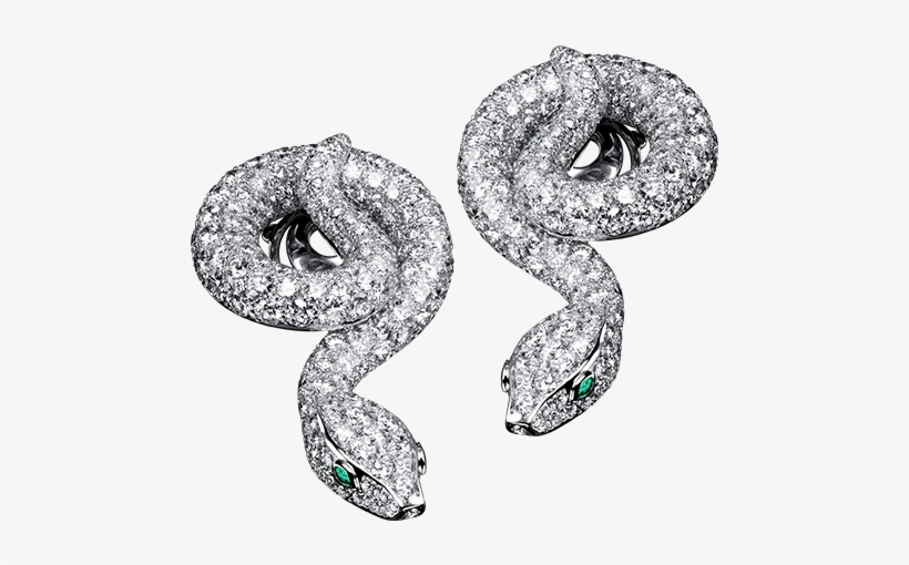 Divine Serpent Earrings - Snake Earring Png, transparent png #792123