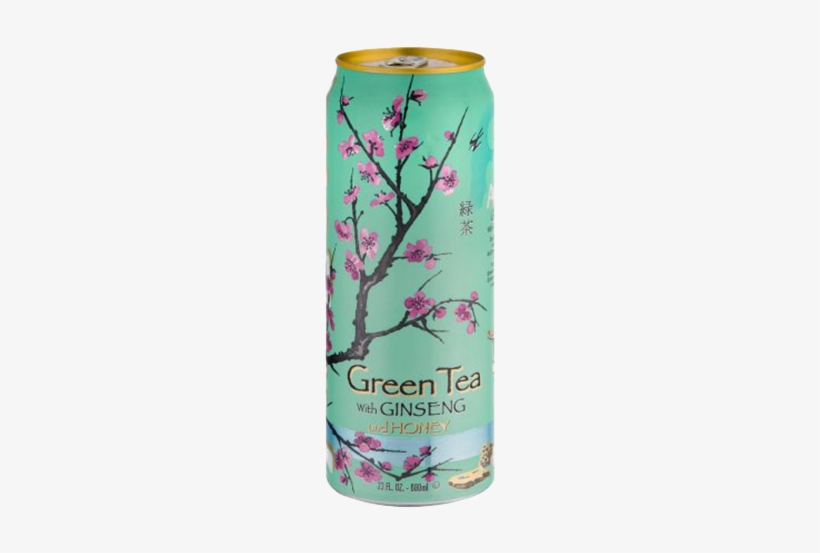 Arizona Green Tea Png - Arizona Green Tea With Ginseng & Honey, transparent png #792212