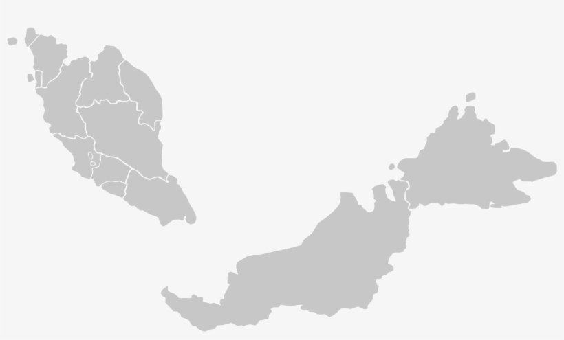 Maps Vector Blank - Malaysia Map Png, transparent png #792766
