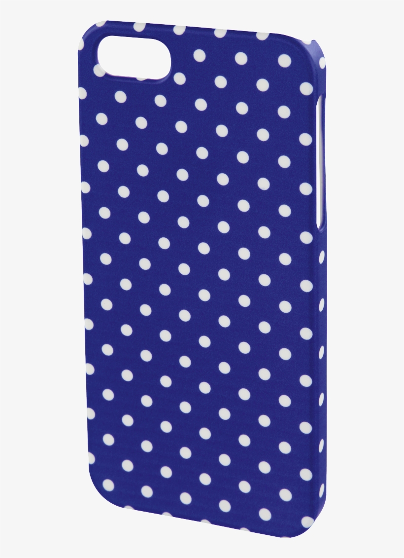 "polka Dots" Cover For Apple Iphone 5/5s/se, Blue/white - Wabasha, transparent png #793001