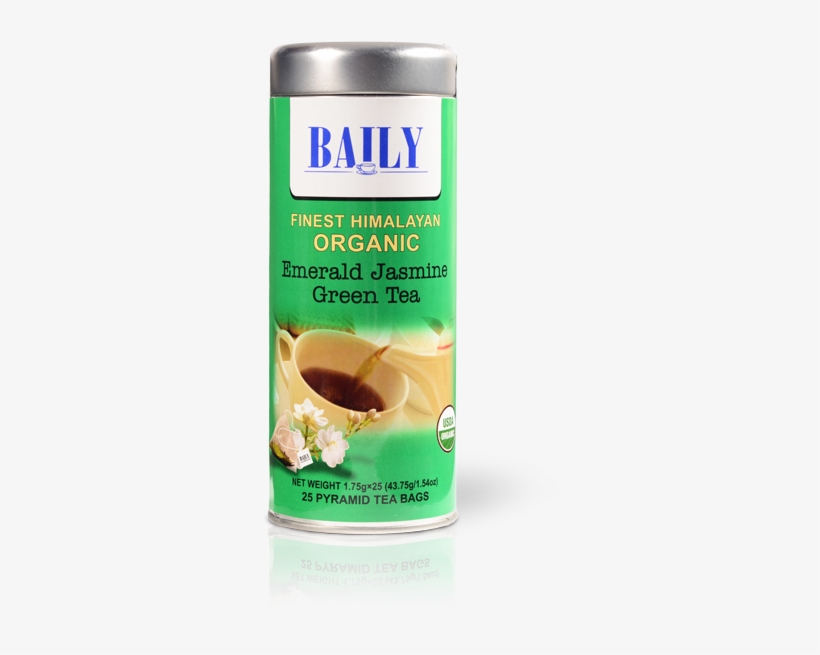 Emerald Jasmine Green Tea - Baily Tea Lemon Canister, transparent png #793024