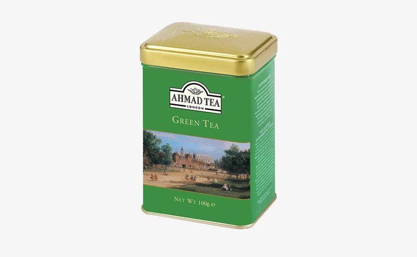 100g Loose Tea Caddy - Ahmad Tea Green Tea, transparent png #793043