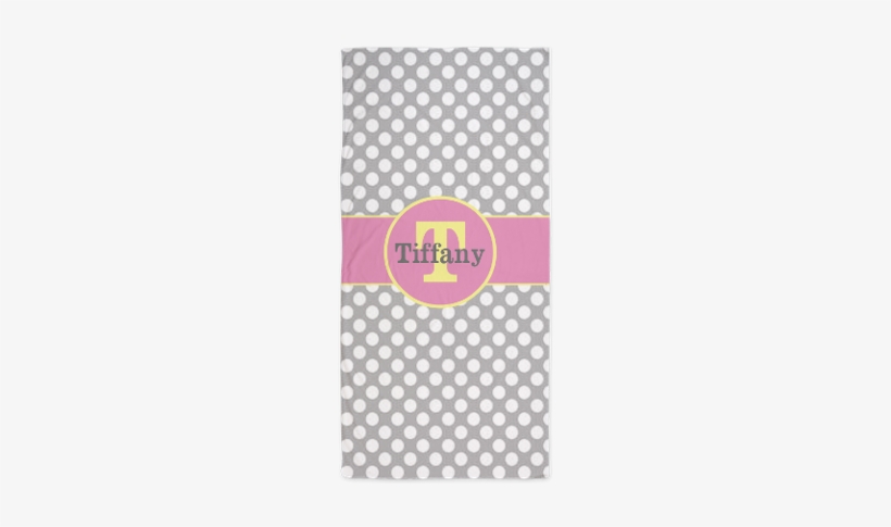 Customize Monogram Polka Dots Gray White - Banderines De Barcos, transparent png #793047