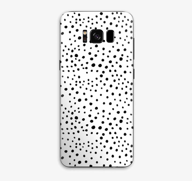 Various Dots On White - Samsung Galaxy S8, transparent png #793069