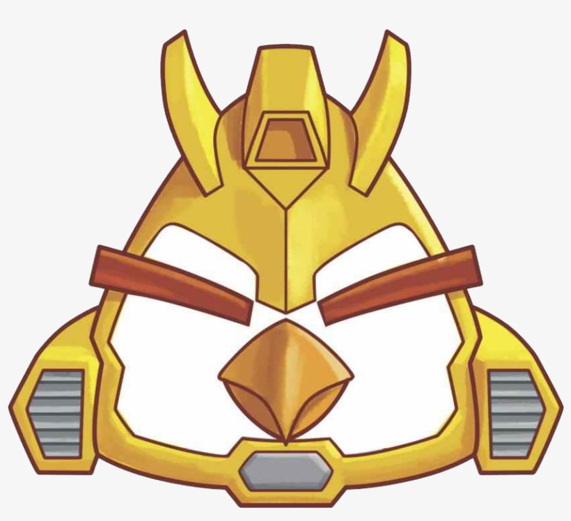 Transformers Logo Clipart Head - Angry Bird Transformer Bumblebee, transparent png #793183