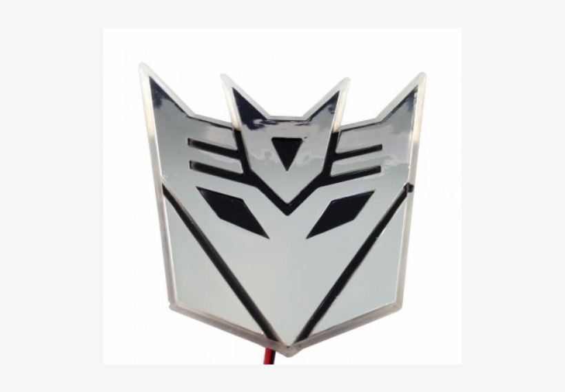 Edge Glowing Led Transformers Decepticons Car Emblem, transparent png #793279