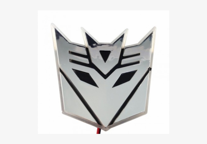 Edge Glowing Led Transformers Decepticons Car Emblem Free Transparent