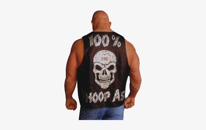 "stone Cold" Steve Austin A - Stone Cold Steve Austin Back Of Vest, transparent png #793365