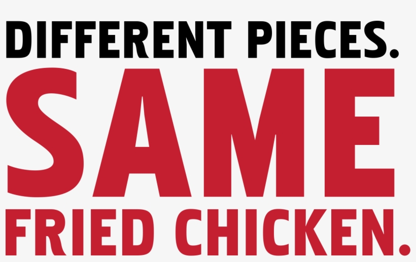 Thanks For Noticing That Something Is A Bit Different - Kfc, transparent png #793393