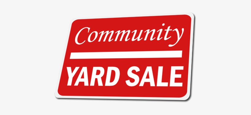 How To Plan A Successful Yard Sale - Garage Sale - Free Transparent PNG ...