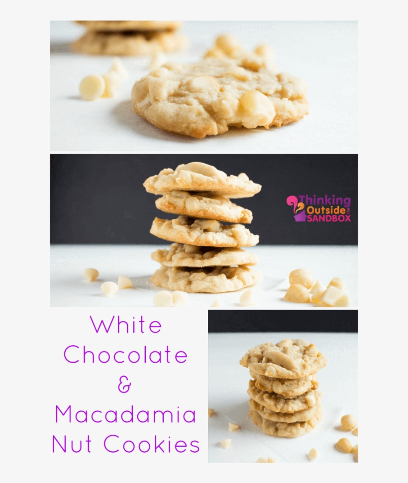 White Chocolate Macadamian Nut Cookies Recipe - Baking, transparent png #793876