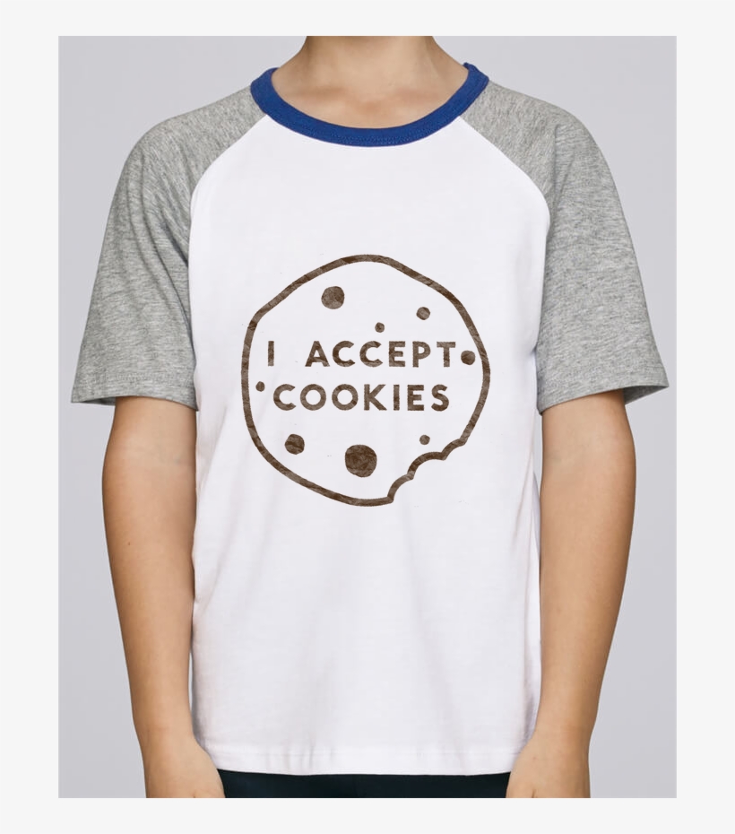Tee-shirt Child Short Sleeve Stanley Mini Jump I Accept - Accept Cookies, transparent png #794014