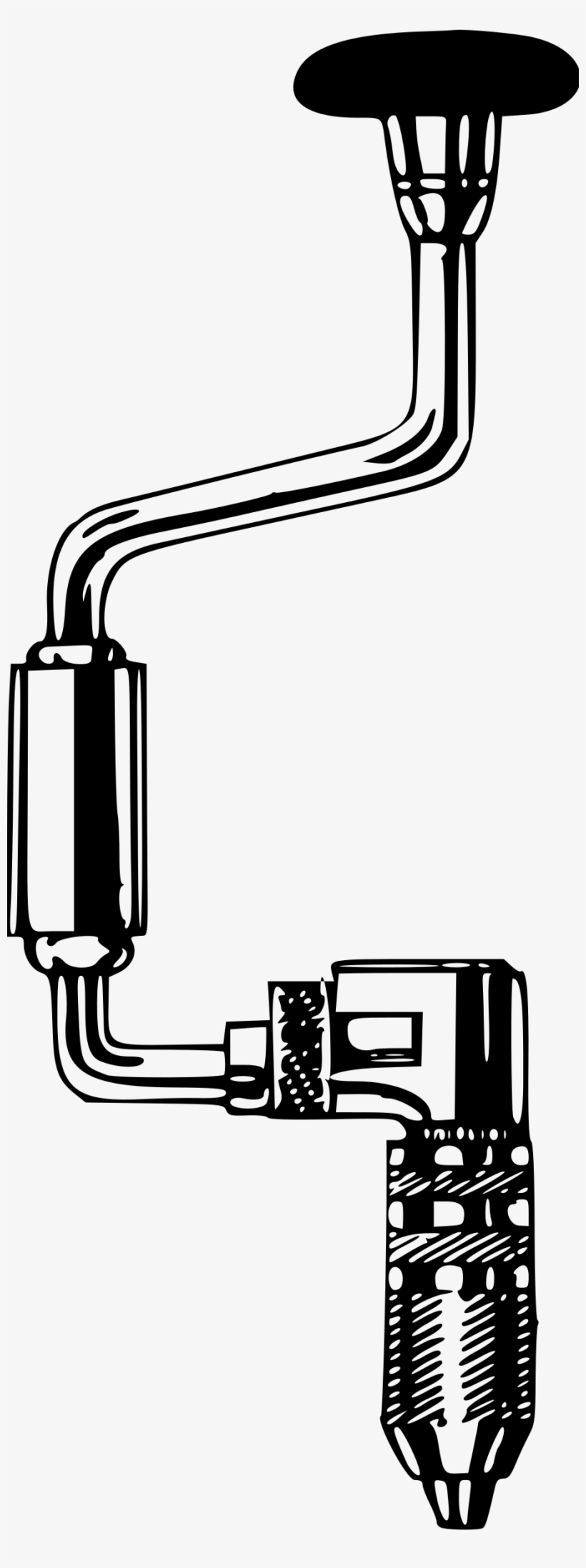 Big Image - Hand Drill Clipart, transparent png #794036