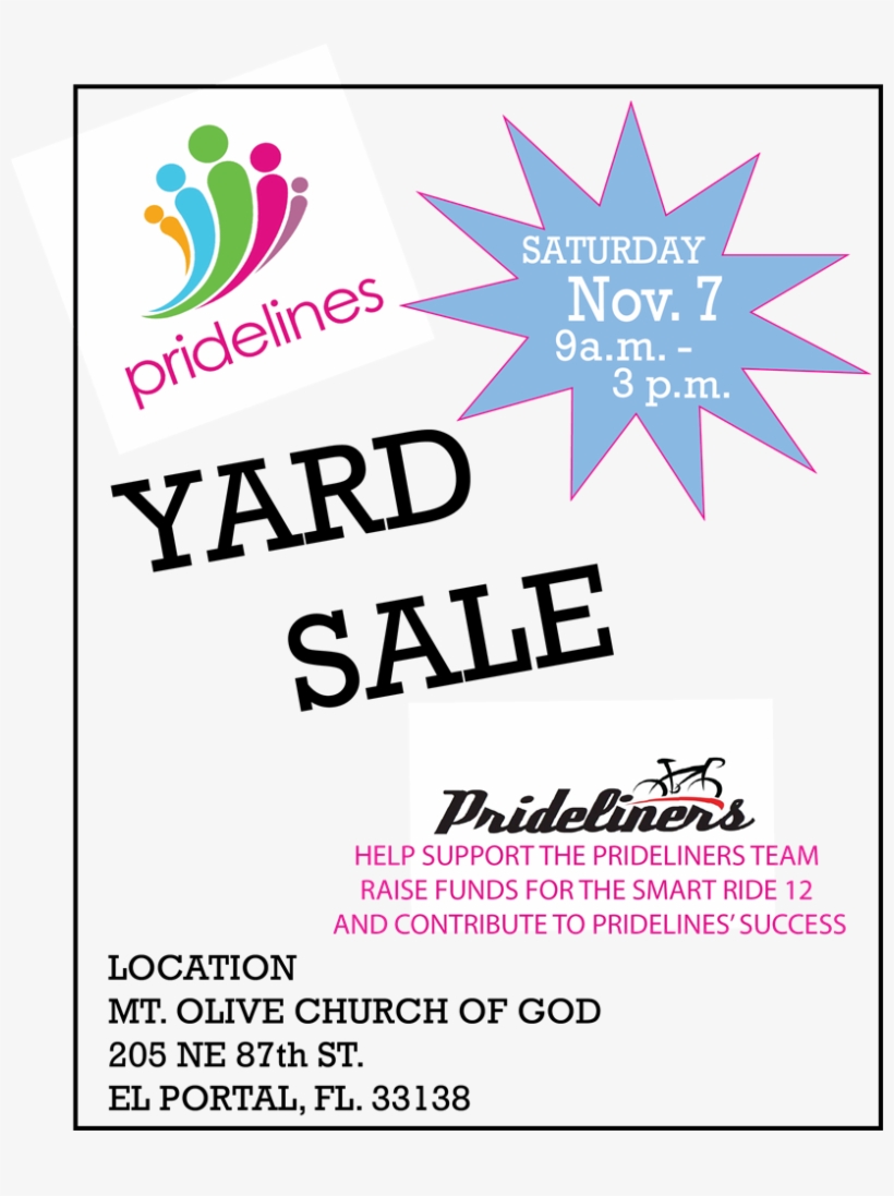 Pridelines Yard Sale - Ladybug Media Corp - Personalized Name Wall Decals, transparent png #794054